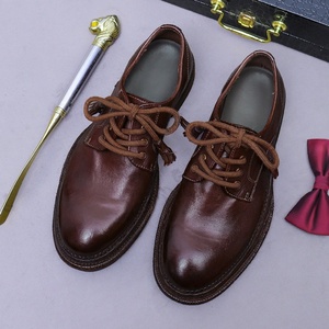 Chaussures Derby pour Hommes – Idéales Mariage, Bureau, Carrière – Polyvalentes, Bout Épais, Talon Renforcé, Lacets, Semelle Cousue Goodyear, Cuir Véritable, Semelle Intermédiaire en Peau de Cheval - Product Image 5