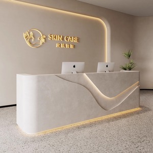 Simple Modern Company Hotel Lobby <strong>Reception</strong> <strong>Desk</strong> High-End <strong>Reception</strong> <strong>Desk</strong> - Product Image 1