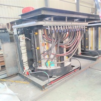 Four de fusion à induction en acier 5T pour la fabrication de billettes