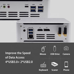 Процессор Intel NUC Core i5 7300HQ, 2,5 ГГц до <span class=keywords><strong>3</strong></span>,5 ГГц, четырехъядерный игровой ультра мини-ПК - Product Image 2