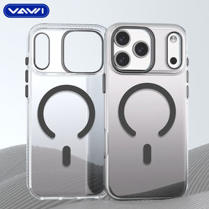 Coque de téléphone portable VAWI B367 à motif ondulé dégradé, vente en gros pour iPhone 17 Pro Max, antichoc, magnétique, compatible Android - Product Image 1