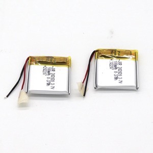 工場価格 JXR リチウム電池 302020 3.7v 100mAh リチウムポリマー 1000サイクル -20～60℃対応 フィットネス機器 スポーツブレスレット用 - Product Image 1