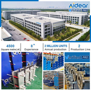 Aidear Échangeur de chaleur de refroidissement de haute qualité Échangeur de chaleur à plaques d'étanchéité sanitaire - Product Image 3