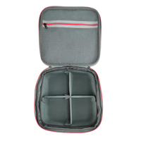 Sac d'accessoires électriques en EVA de grande capacité personnalisé boîtier de batterie externe en EVA étanche de voyage boîtier de câble de chargeur en EVA double couche