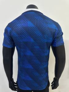 เสื้อฟุตบอลทีมเยือ<span class=keywords><strong>น</strong></span>ชุดที่สามคุณภาพดีของไทย  ชุดแข่งขันฟุตบอลฝรั่งเศส ซีดา<span class=keywords><strong>น</strong></span> เอ็มบัปเป้ - Product Image 2