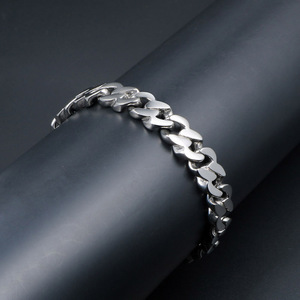 Pulsera de Acero de Titanio con Cadena de Eslabones, Joyería Unisex para Regalo CE031 - Product Image 4