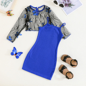 ชุดเดรสลำลองสำหรับเด็กผู้หญิงฤดูร้อน คอทรงโอ สำหรับเด็กทารกและเด็กเล็ก ลายสัตว์ ระบายอากาศได้ดี ขายส่งจากโรงงาน - Product Image 2
