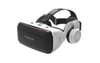 Boîte de Lunettes VR 3D avec Télécommande Casque de Réalité Virtuelle 3D pour Smartphone Jeux Vidéo Matériel VR