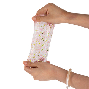 Slime stucco 3 effetto diverso effetto Non tossico stucco di melma Non a secco bagliore nel buio stucco per bambini - Product Image 1