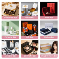 Coffret Luxe pour Perruques Tressées avec Ruban, Boîte Magnétique Pliante Personnalisée avec Logo pour Extensions Capillaires et Perruques