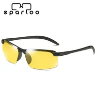 Day Night Glasses Sparloo 1797 Cheap PC Frame Photochromic Day Night Lens Polarized Night Vision Glasses For Driving