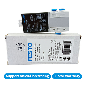 Válvula Solenoide Neumática de Conmutación Rápida de 3/2 Vías Serie MHE de FESTO Original, MHE2-MS1H-5/2-3/2G-M7-K, para Automatización Industrial - Product Image 4