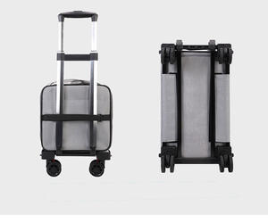 फ़ोल्ड करने योग्य एयरलाइन स्वीकृत डॉग कैरियर छोटे कुत्ते कैरियर व्हील ट्रैवल कैम्पिंग आउटडोर पालतू कैरियर व्हील - Product Image 6