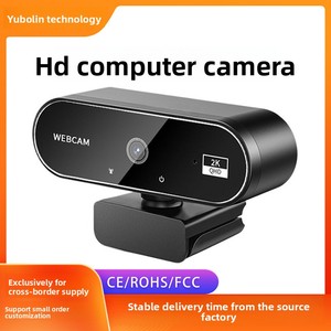 Cámara <span class=keywords><strong>web</strong></span> USB 2K con enfoque automático <span class=keywords><strong>para</strong></span> laptop, ideal <span class=keywords><strong>para</strong></span> transmisiones en vivo y cursos en línea transfronterizos, <span class=keywords><strong>la</strong></span> más vendida. - Product Image 4