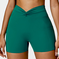 Leggings de yoga à fond fin DTL-CDK8528 pour l'entraînement au Pilates, la course à pied, le sport, la remise en forme et le cyclisme - Shorts de sport pour femmes