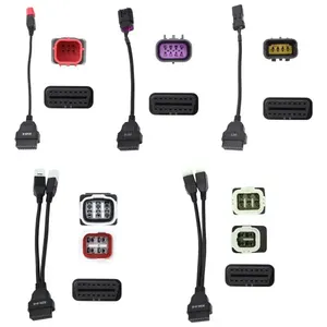 Kit de Cable Adaptador de Diagnóstico OBD para Motocicletas <span class=keywords><strong>LAUNCH</strong></span>, Compatible con <span class=keywords><strong>X431</strong></span> <span class=keywords><strong>PRO</strong></span> Elite PAD V, BMW, Ducati, Yamaha - Product Image 3