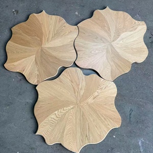 Parquet en bois d'ingénierie à motifs variés, planches de bois massif de luxe, parquet <span class=keywords><strong>Versailles</strong></span> en chêne pour intérieur - Product Image 1