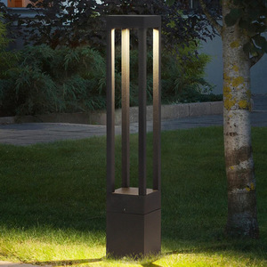 โคมไฟสวน LED รุ่น LCS-LAWN04 แบบคลาสสิกทันสมัยปี 2021 ขายส่ง แรงดันไฟฟ้า 220v 240v 7w 12w ตัวเรือนอะลูมิเนียม แสงวอร์มไวท์ - Product Image 3