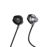 Écouteurs semi intra-auriculaires magnétiques filaires de type C