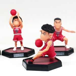 ใหม่สแลมดังค์ต้นแบบ xiangbei Wuhu Sakuragi hanadao Rukawa เมเปิ้ล <span class=keywords><strong>Mitsui</strong></span> shouban 1:1โมเดลเครื่องประดับพีวีซีบรรจุกล่อง - Product Image 2