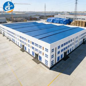 Atelier en structure métallique préfabriquée en acier léger de Chine, bâtiment en structure métallique PEB, entrepôt - Product Image 1