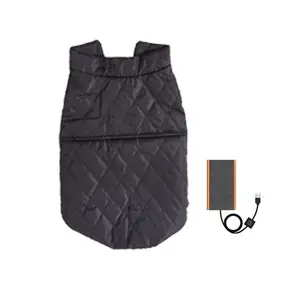 Nouveau chaud hiver chien vêtements manteaux et vestes pour animaux de compagnie chien vêtements chauffants alimenté par batterie gilet chauffant