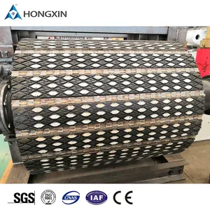 15mm thickness slide lagging rubber sheet conveyor pulley lagging weld on lagging for pulley high alumina ceramic pulley lagging