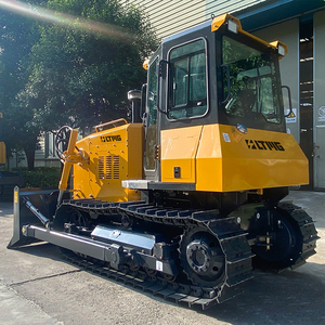 Construcción de carreteras Diseño compacto Alta eficiencia Mini capaz 80HP Track <span class=keywords><strong>Bulldozer</strong></span> con cabina - Product Image 4