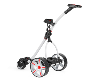 Golf <b>Carts</b> <b>Foldable</b> 3 Wheel Golf <b>Cart</b> Trolley White S1T2 <b>Foldable</b> Golf Scooter - Product Image 2