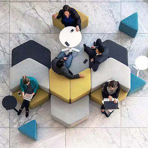 Conjunto de Sofás Irregulares para Interiores Prosperous Seat XY-SF2455, Combinación para Uso en Oficina - Product Image 1