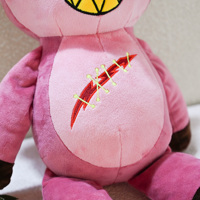 Peluches personnalisées en gros, animaux en peluche lestés, jouets en peluche super doux faits à la main, ours Scar en peluche pour Halloween