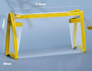 <span class=keywords><strong>Astuccio</strong></span> Trasparente in PVC Personalizzato per Esami, Grande Capacità, Semplice ed Elegante, Impermeabile - Product Image 3