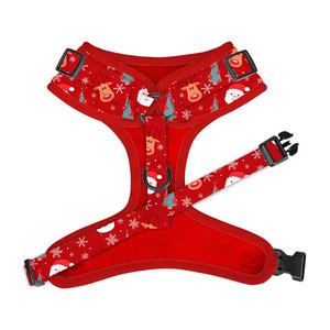 Hanyang-arnés de neopreno suave para perro, conjunto de arnés con diseños y elementos personalizados de Navidad, con relleno de perro grande - Product Image 3