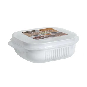 Japanese Style Rice Storage Container Rectangle Clip On Lid Food Container For Refrigerator Travel Use - Product Image 5