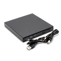 Unidad de DVD/CD RW Externa de Alta Calidad y Velocidad, Plug and Play, USB 2.0, Compatible con Windows, Mac OS y Computadoras Portátiles