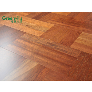 Không thấm nước và chống trầy xước merbau gỗ thiết kế sàn gỗ, nhà máy giá rẻ 3 ply 3 dải sàn gỗ - Product Image 1