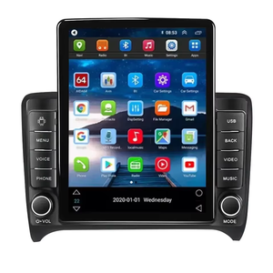 Écran 9,7 pouces Android 13 Navigation GPS pour voiture pour <span class=keywords><strong>Audi</strong></span> TT 2002-2008 Système Android Auto sans fil Récepteur stéréo FM RDS pour voiture - Product Image 2