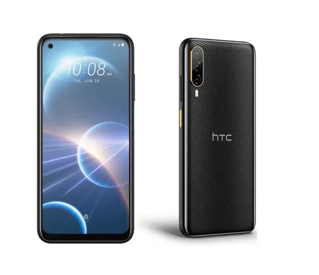 HTC Desire 22 Pro 5G ब्लैक डुअल सिम डुअल स्टैंडबाय 6.6-इंच/128GB ऑक्टा-कोर 64MP स्मार्टफोन के लिए मूल प्रयुक्त फोन