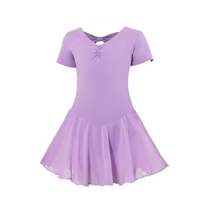Body da Danza per Bambine Ballet Little <span class=keywords><strong>Angel</strong></span>, Unitard con Gonna Approvato per Esami - Product Image 1