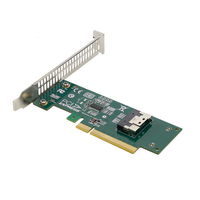 Computer PCI Express X8 Slot Riser-Karte Sff-8087 PCIe Motherboard Adapter Server Array Karte Backplane Conversion Board