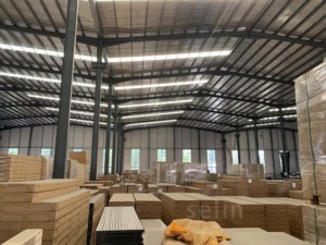 ألواح جدارية خشبية عازلة للصوت مرنة وصديقة للبيئة بتصميم عصري ثلاثي الأبعاد منحني ومضلع للفنادق - Product Image 5