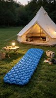 Matelas de camping gonflable, léger et portable, pour la randonnée, le trekking, la tente et les voyages en plein air