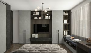 Set di mobili personalizzati classici in legno per la fabbrica professionale mobili personalizzati per la <span class=keywords><strong>camera</strong></span> da letto mobili per la casa mobili <span class=keywords><strong>TV</strong></span> stand - Product Image 4