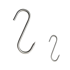 Crochet de <span class=keywords><strong>boucher</strong></span> en acier inoxydable OEM personnalisé avec pointe acérée, finition simple, pour applications industrielles lourdes et minières - Product Image 5