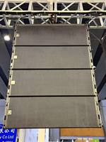 Système Line Array Actif 3 Voies Double 12'' 1200W avec Haut-parleurs Néodyme 75/51/44 cœurs, 102 dB, Boîtier en Contreplaqué pour Grandes Spectacles en Extérieur