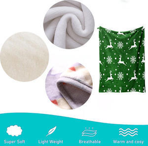 Wholesale Comfortable Soft 100% Polyester Anti-static Flannel <b>Blankets</b> Digital Printed Thermal Sublimate All Hospital <b>Picnic</b> - Product Image 4
