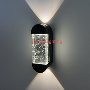 Moderna lampada da parete a LED dorato quadrato stile minimalista novità applique da parete per la decorazione della casa e l'illuminazione ambientale - Product Image 1