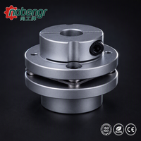 Accouplement à diaphragme de haute précision, coupleur à disque rigide torsionnel à jeu nul pour machines CNC, norme Europe de l'Est