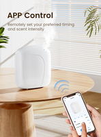 Diffuseur d'aromathérapie compact et silencieux CNUS X2Wind, commande intelligente par application, 150 ml, diffuseur de parfum pour la maison et le bureau