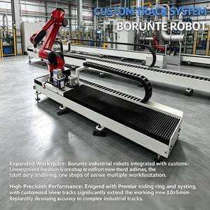 Bras robotique professionnel à moteur PLC sur rail linéaire pour machine CNC, avec pince pneumatique à vide personnalisée pour chargement et déchargement, prix usine - Product Image 2